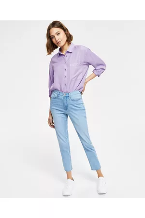 Calvin Klein Women's High-Rise Slim-Leg Jeans