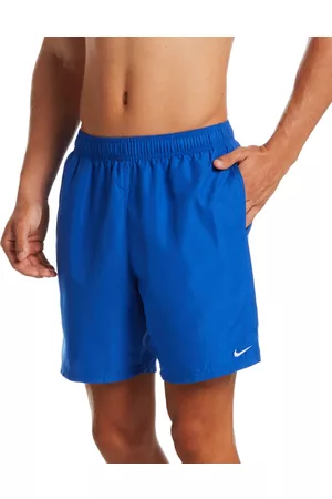 Nike Men Swim Shorts - Men's Essential Lap Swoosh Logo 7" Swim Shorts