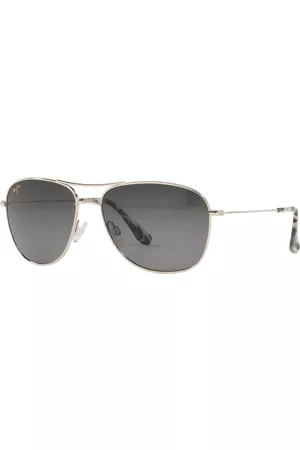 Maui Jim Polarized Cliffhouse Sunglasses, MJ000360 - Silver/Grey