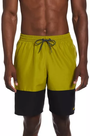 Nike Men's Split Colorblocked 9" Swim Trunks