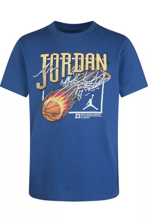 Jordan Big Boys Fireball Dunk Short Sleeve T-shirt