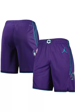 Jordan Men Sports Shorts - Men's Brand Charlotte Hornets 2022/2023 Statement Edition Swingman Performance Shorts