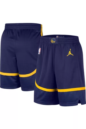 Jordan Men Sports Shorts - Men's Brand Golden State Warriors 2022/2023 Statement Edition Swingman Performance Shorts