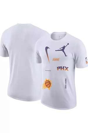 Jordan Men T-shirts - Men's Brand Phoenix Suns Courtside Statement Edition Max90 T-shirt