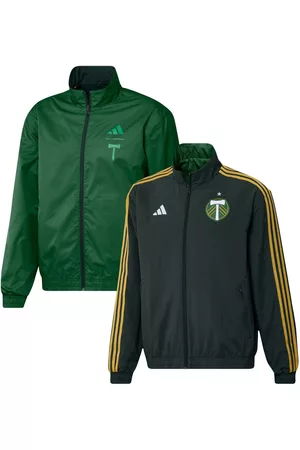 Men's adidas Black Portland Timbers Tiro Training AEROREADY Quarter-Zip  Jacket