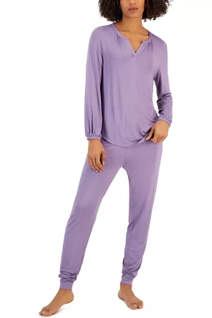 Charter Club Women Pajamas - Women's Modern Essentials Long Sleeve Pajama Set, Created for Macy's
