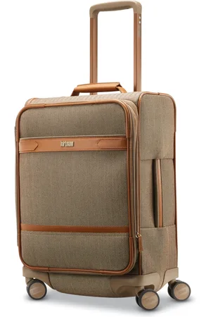 Hartmann Herringbone Dlx Domestic Carry-On Expandable Spinner Suitcase