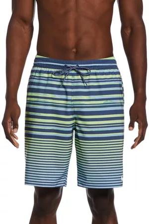 Nike Men's Fade Stripe Breaker 9" Swim Trunks