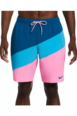 Nike Men's Color Surge Colorblocked 9" Swim Trunks