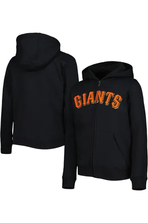 Outerstuff Big Boys San Francisco Giants Wordmark Full-Zip Fleece Hoodie