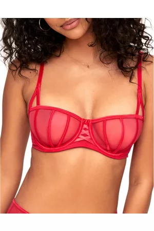 Unlined Strappy Embroidered Balconette Bra price from