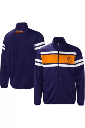 G-iii Sports By Carl Banks Men's Phoenix Suns Power Pitcher Full-Zip Track Jacket
