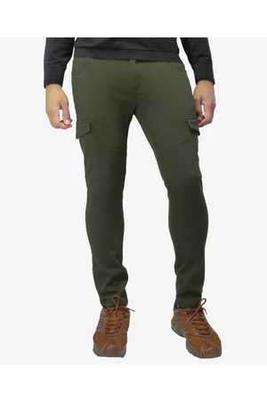 XRAY Men's Slim Fit Commuter Chino Pant with Cargo Pockets