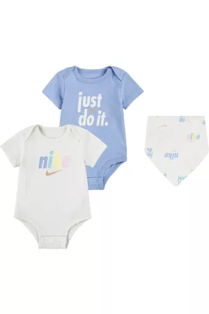 LA Chargers Baby Girls 3PC Short Sleeve Bodysuit