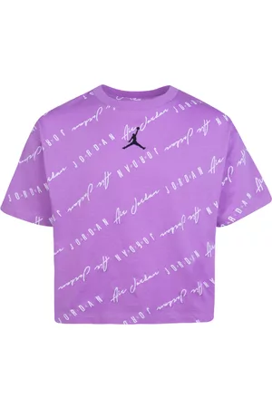 Jordan Big Girls Essentials Short Sleeve Printed T-shirt