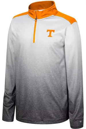Colosseum Youth Boys and Girls White, Black Tennessee Volunteers Max Quarter-Zip Jacket