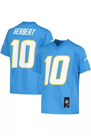 Outerstuff Big Boys Justin Herbert Los Angeles Chargers Replica Player Jersey