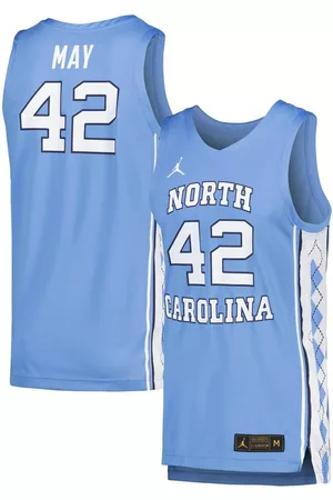 Jordan Men's Brand #42 North Carolina Tar Heels Replica Basketball Player Jersey