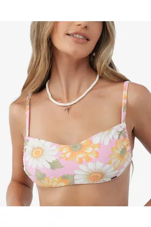 O'Neill Women Bikini Tops - Juniors' Sunnyside Jupiter Scoop-Neckline Bikini Top Women's Swimsuit