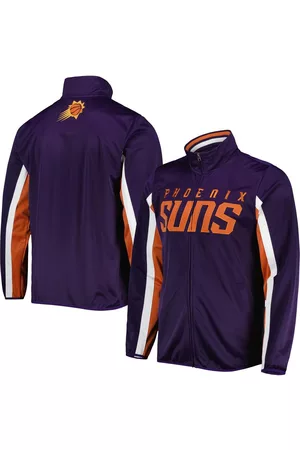 G-iii Sports By Carl Banks Men's Phoenix Suns Contender Wordmark Full-Zip Track Jacket