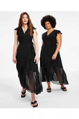 Bar Iii Maxi Wrap Dress, P/Xs-4X, Created for Macy's