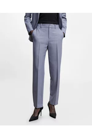 Leased Mango Women's Straight Suit Pants