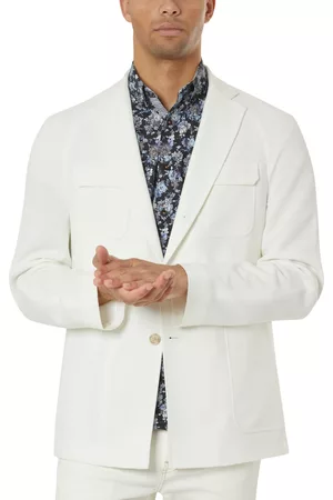 Tallia Men Coats - Slim Fit Textured Sport coats