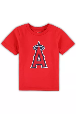 Outerstuff Infant Boys and Girls Los Angeles Angels Team Crew Primary Logo T-shirt
