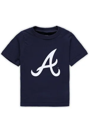 Outerstuff Infant Boys and Girls Atlanta Braves Team Crew Primary Logo T-shirt