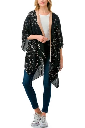 Marcus Adler Polka Dot Kimono