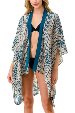 Marcus Adler Geo Print Kimono Cover Up