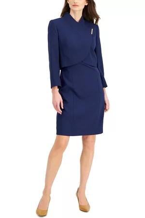 Tahari ASL Women Office & Work Dresses - Side Bar Dress Suit
