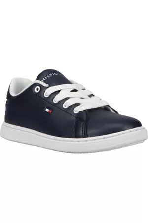 Tommy Hilfiger Little Boys Lace Up Iconic Court Sneakers