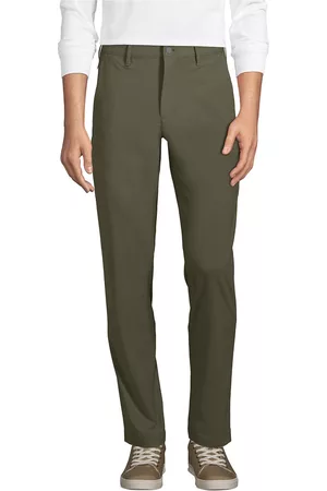 Lands' End Men Chinos - Men's Straight Fit Flex Performance Chino Pants