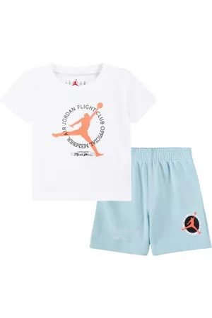 Jordan Boys Sports T-Shirts - Toddler Boys Flight T-shirt and Shorts Set, 2 Piece