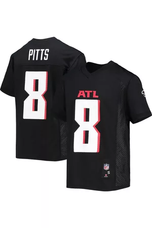 Outerstuff Girls Sports Tops - Youth Boys and Girls Kyle Pitts Atlanta Falcons Replica Player Jersey