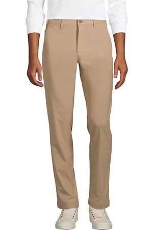 Lands' End Men Chinos - Men's Straight Fit Flex Performance Chino Pants
