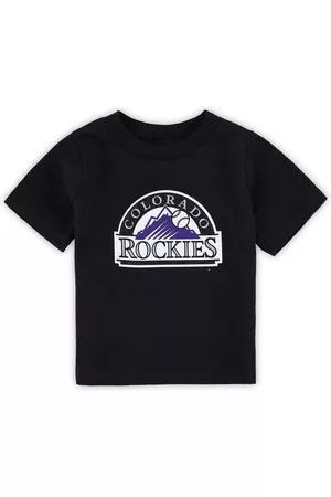 Outerstuff Infant Boys and Girls Colorado Rockies Team Crew Primary Logo T-shirt