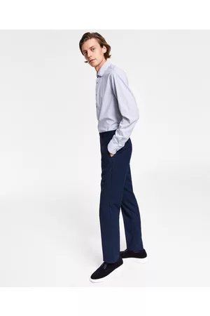Calvin Klein Men Skinny Pants - Men's X-Fit Slim-Fit Stretch Suit Pants