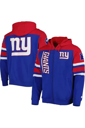 Men's Starter Royal New York Giants Blitz Fleece Jogger Pants