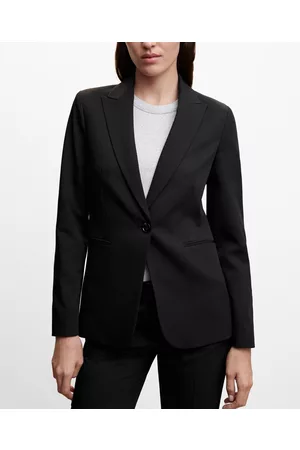 Leased Women Blazers - Mango Women's Fitted Suit Blazer