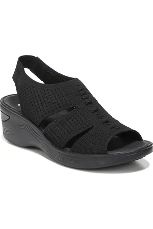 Bzees Double Up Washable Wedge Slingbacks