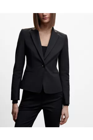 Leased Women Blazers - Mango Women's Structured Suit Blazer