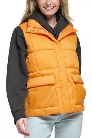 Tommy Hilfiger Men's Colorblocked Monogram Puffer Vest - Macy's