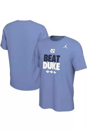 Jordan Men Sports T-Shirts - Men's Brand North Carolina Tar Heels Beat Duke Basketball Rivalry T-shirt