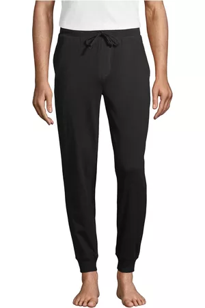 Lands' End Men Sports Pants - Men's Knit Jersey Sleep Jogger