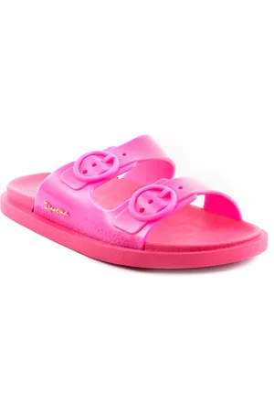 Ipanema Little Girls Follow Sandals - Pink, Dark Pink