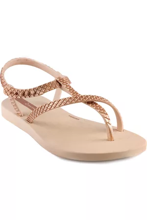 Ipanema Little Girls Class Wish Sandals - Beige, Metallic Beige