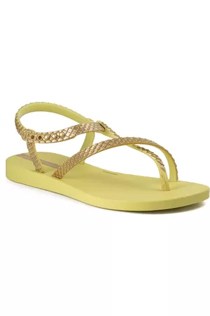 Ipanema Little Girls Class Wish Sandals - Yellow, Gold Yellow