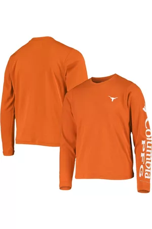 Youth Cleveland Browns Baker Mayfield Orange Mainliner Player Name & Number  Long Sleeve T-Shirt